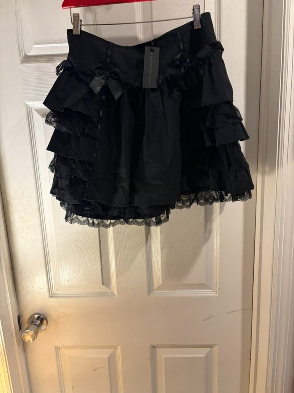 DOLLS KILL lacy frilly miniskirt xxl